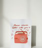 Music Sounds Better With You Romantic Valentine's Anniversary Love Card