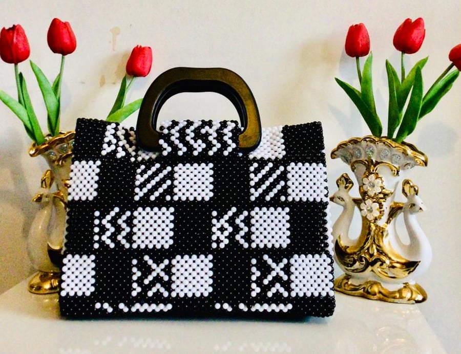 Handmade best sale beaded bags