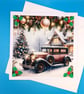 Christmas Card, Large, Father, Brother, Son, Grandfather
