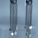 Sky at Night Dangly Earrings 