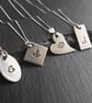 Personalized initial necklaces, letter necklaces - Image 3