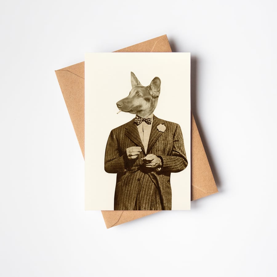 Dog Father's Day Card - Play it Cool