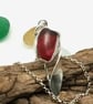 Rare Seaham Multi Silver Flower Necklace, Sterling Silver Tulip Pendant, Gift.  - Image 4
