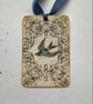 GIFT TAGS, Vintage -style. ( set of 3) ' Bird in Flight'..ready to ship... - Image 5