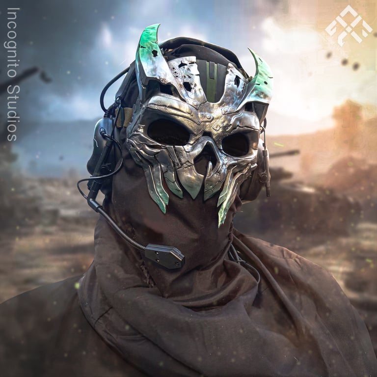 Condemned Mask Cosplay Airsoft Ghost Inspired Design