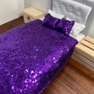 Barbie Doll Bed Bedding Set – Blanket, Pillow & Cushions – 1:6 Scale Furnitu