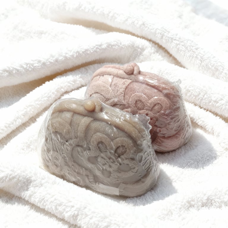 Purse Soap Gift Set – Shea Butter & Argan Oil and Purple Gromwell & Aloe Vera