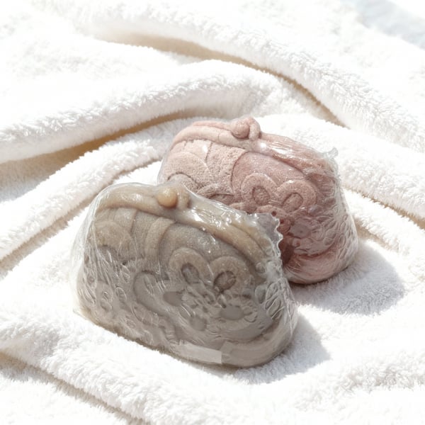 Purse Soap Gift Set – Shea Butter & Argan Oil and Purple Gromwell & Aloe Vera