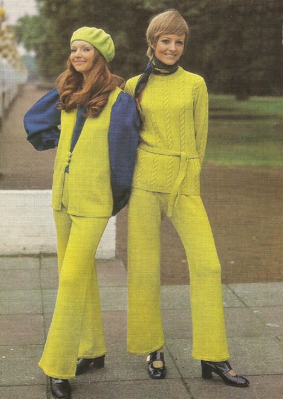 VINTAGE KNITTING PATTERN Ladies Coordinates