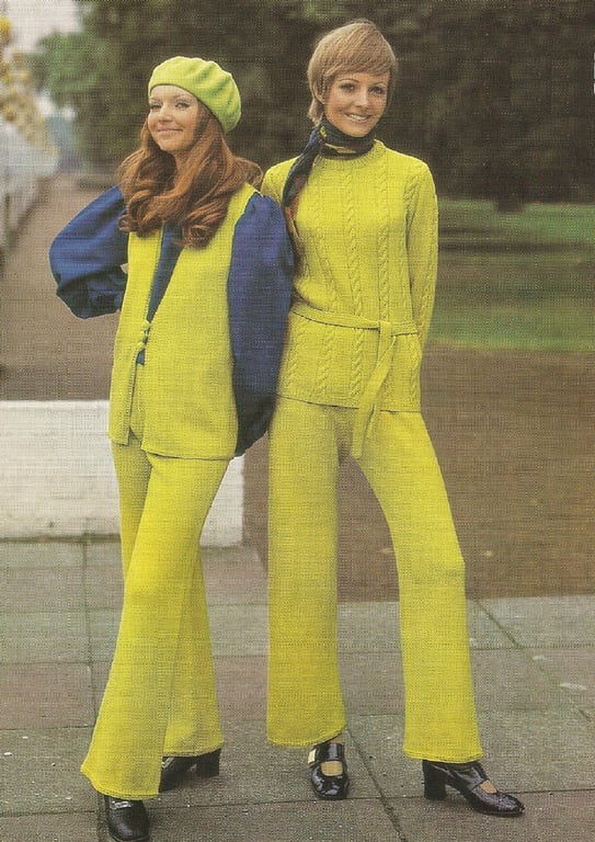 VINTAGE KNITTING PATTERN Ladies Coordinates