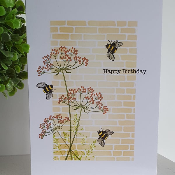 Birthday card for her- 2 colours available 