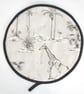 Aga Hob Lid Mats Giraffe Leopard Pads Covers Surface Savers Grey Safari - Image 3
