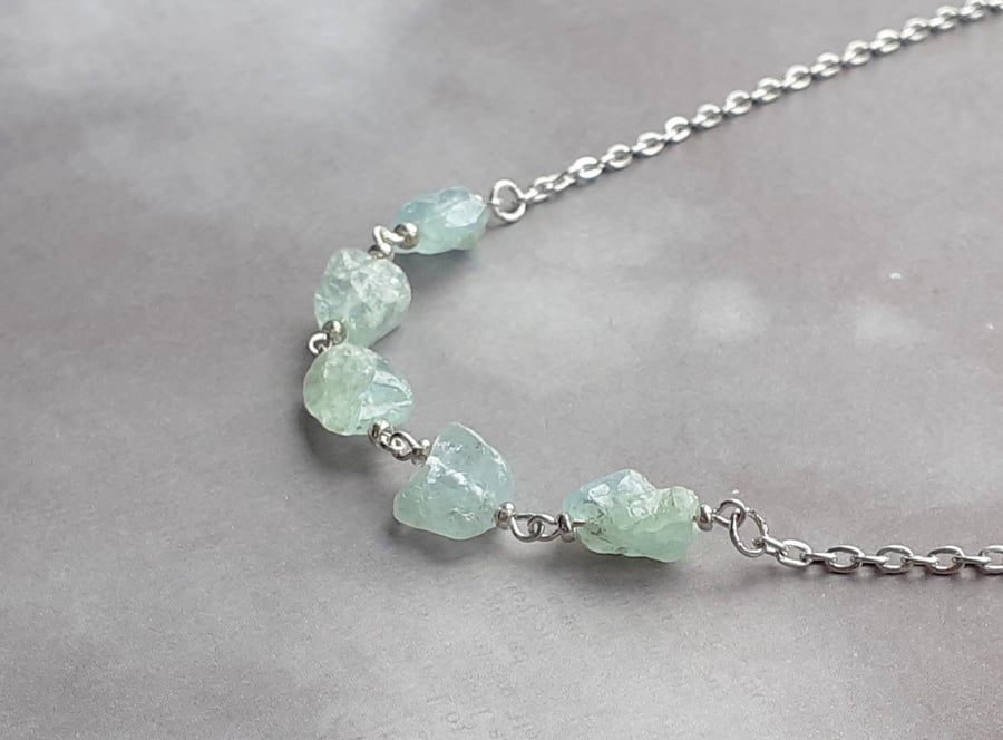 Aquamarine Necklace