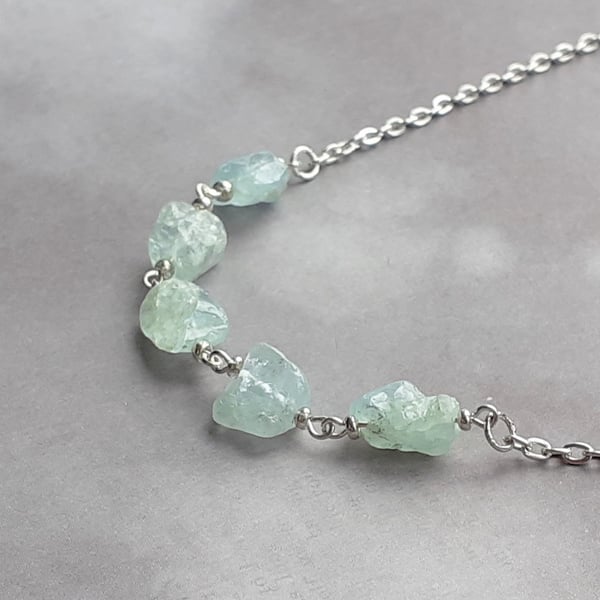 Aquamarine Necklace