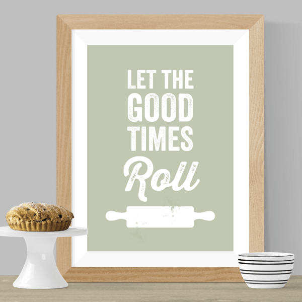 Let The Good Times Roll Print