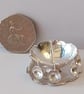 1:12 handmade Silver Punchbowl set