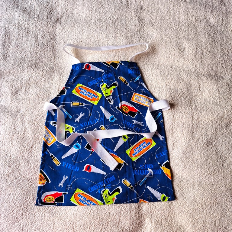 Tools, apron, age 2-6 years, hand made