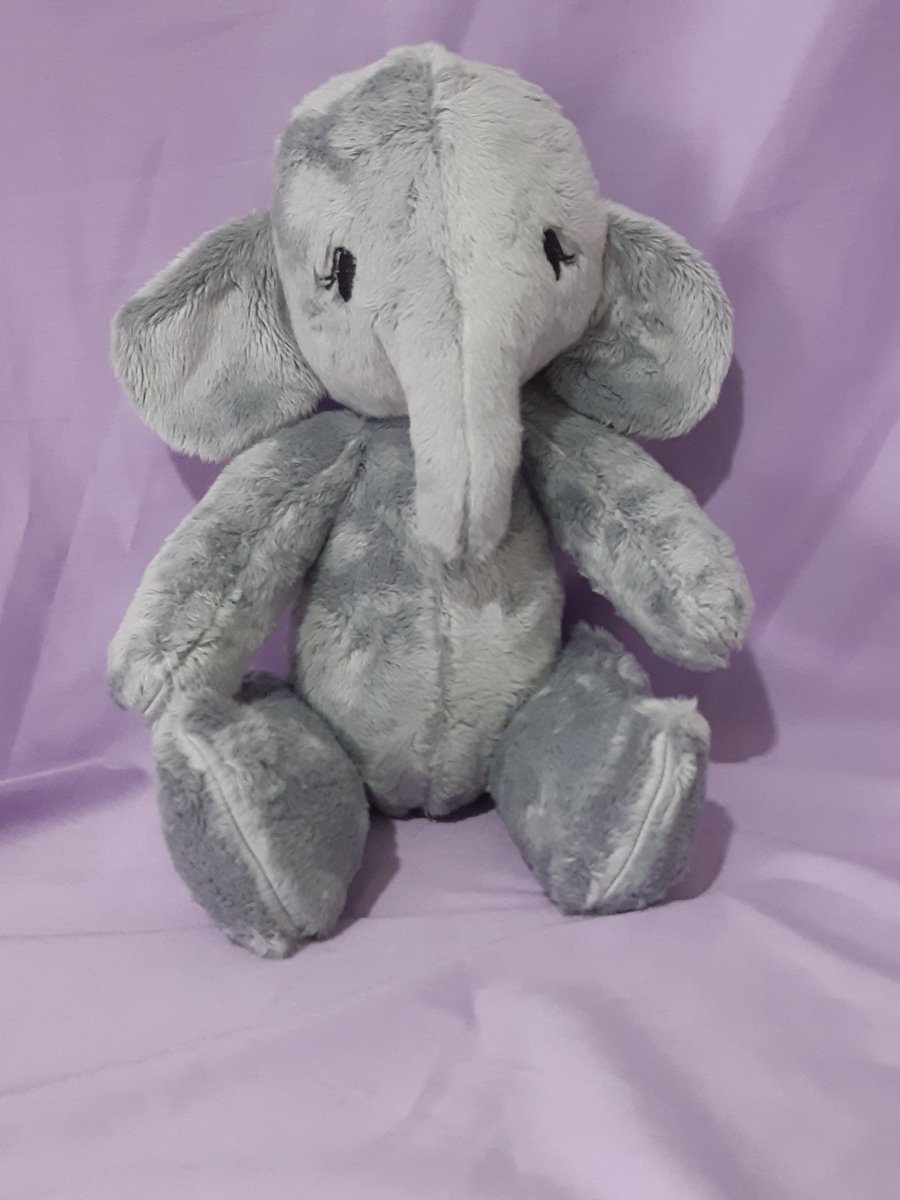 Plush elephant 