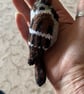 House Sparrow bird  hand knit tree decoration 