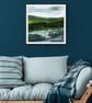 'As the Waves Crash on the Rocks' Seascape Print - Image 2