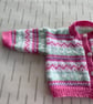 Fair Isle cardigan for a baby - Image 2