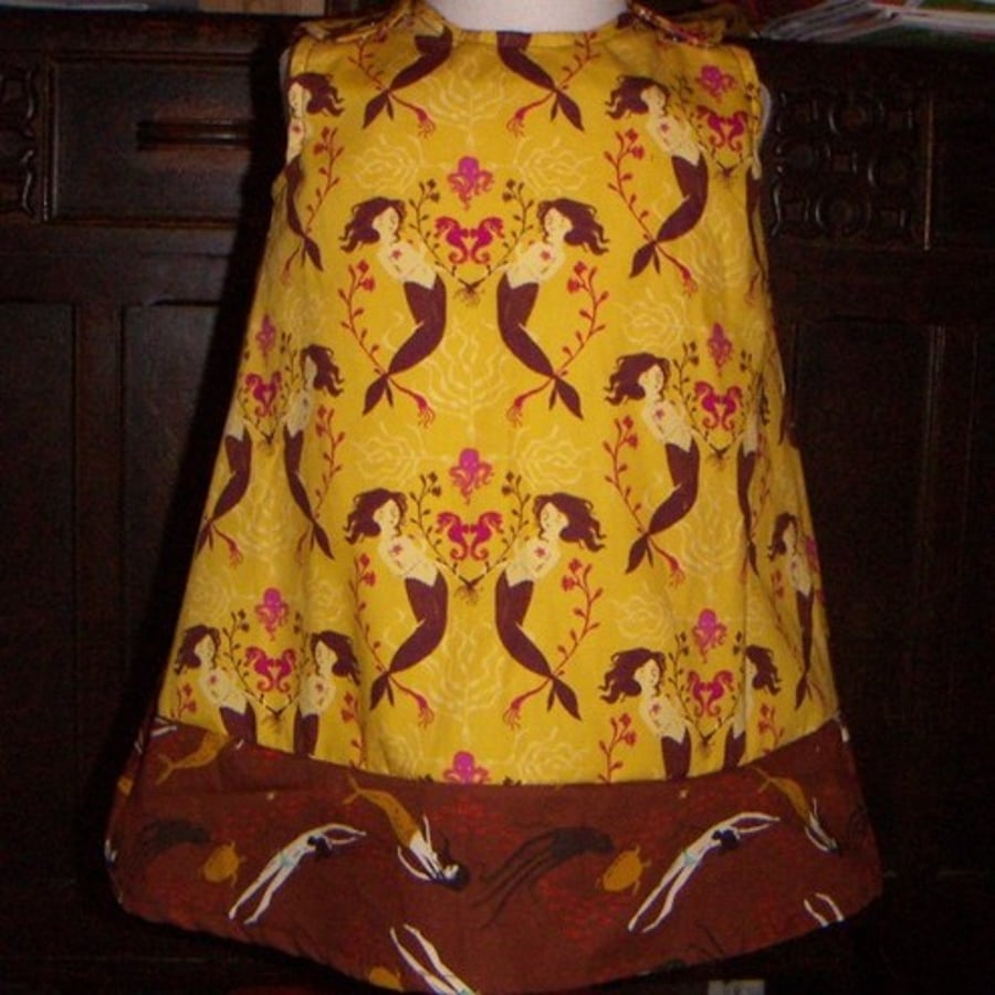 Mermaid A line dress age 2