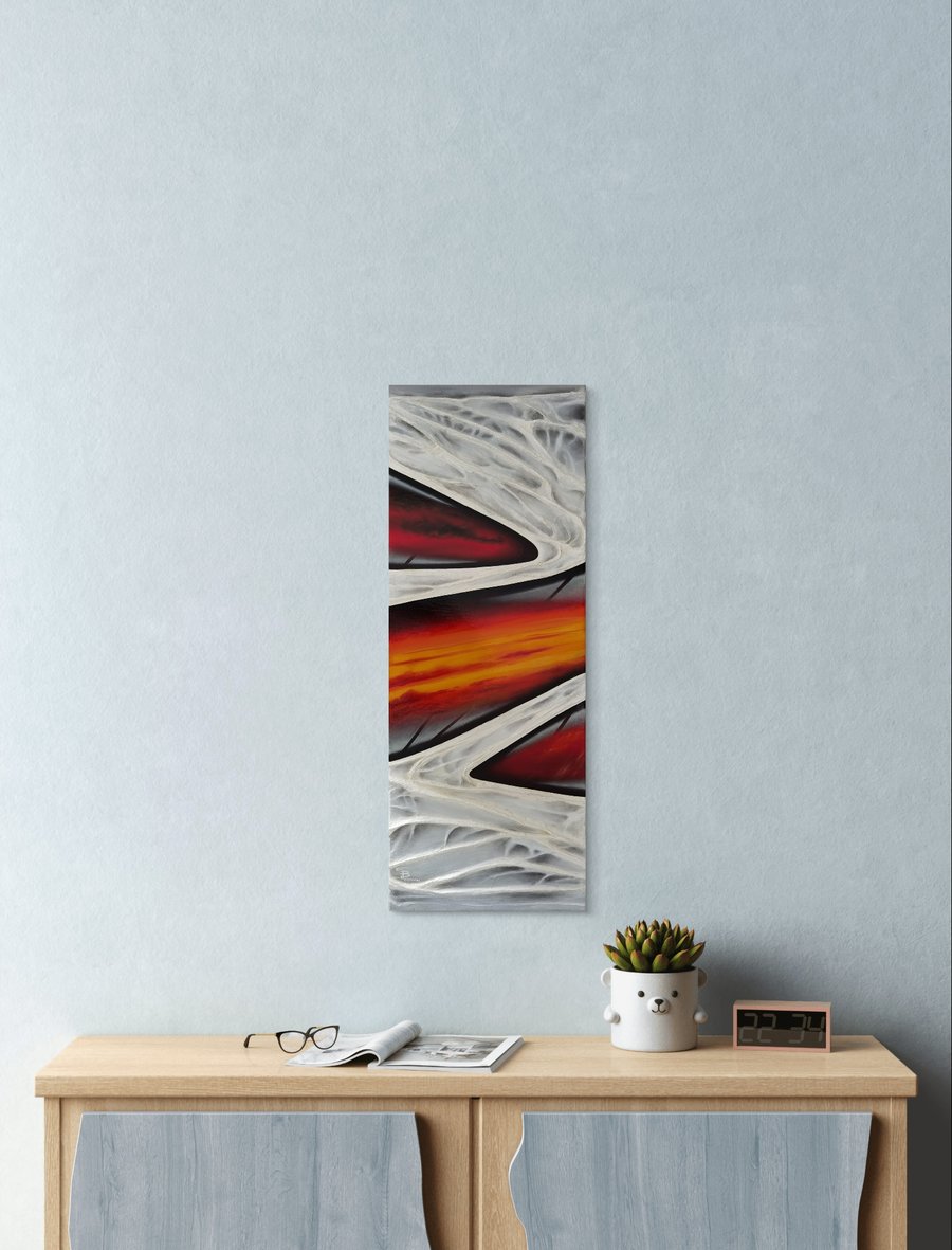 Infinity original painting handmade by CREATOM