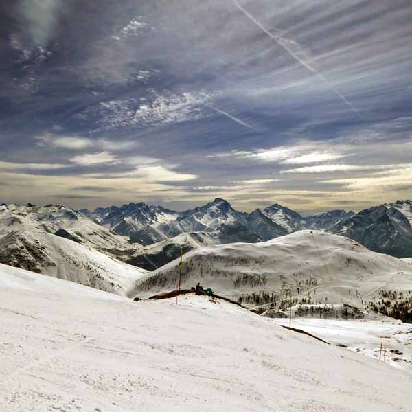 Alpe d'Huez Vaujany French Alps France Photograph Print