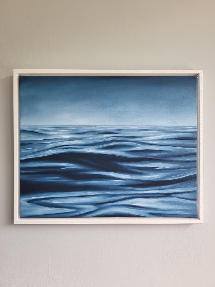 Seascape oil painting 