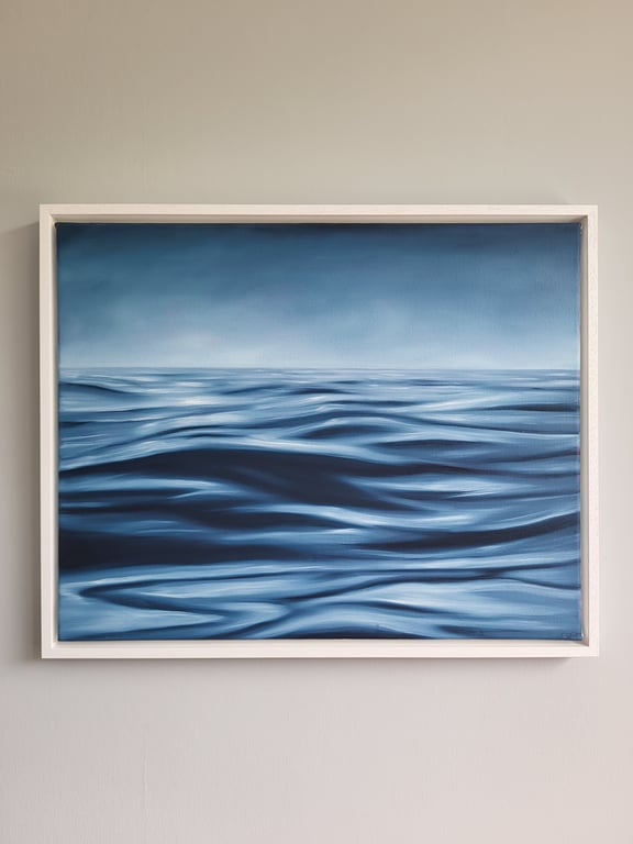 Seascape oil painting 