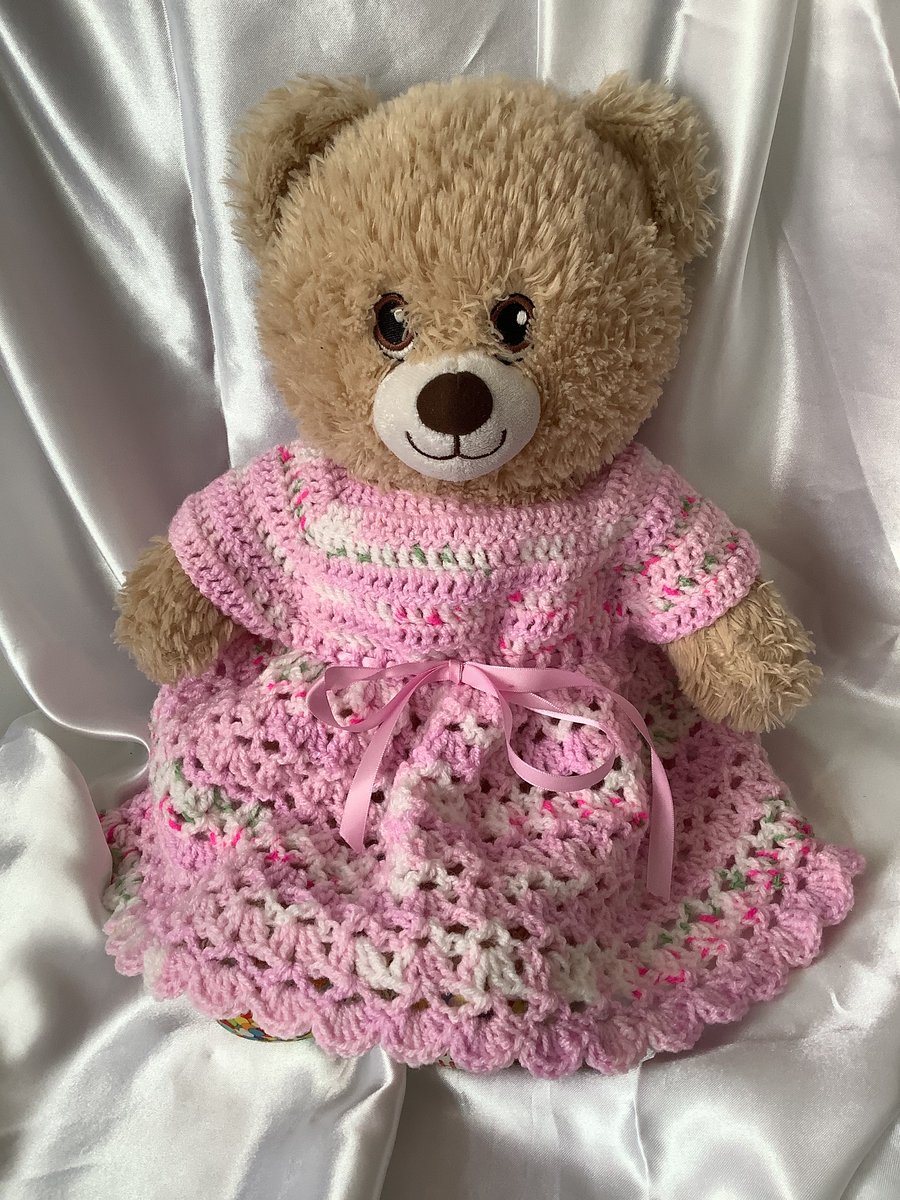 Hand Crochet Teddy Bear clothes for a 16” Teddy Bear 