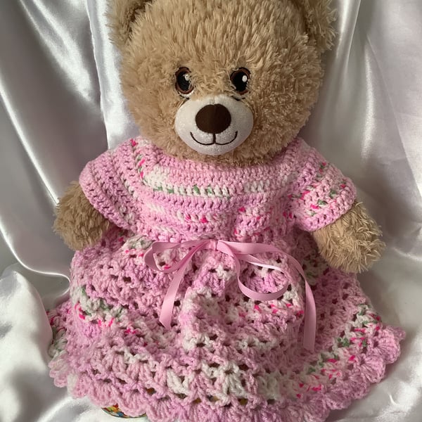 Hand Crochet Teddy Bear clothes for a 16” Teddy Bear 