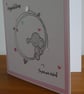 Baby Girl Card - Elephant - Image 3