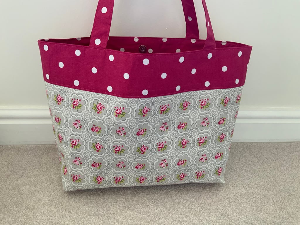 Tote Bag, Fabric Bag, Shoulder Bag, Handbag, Travel Bag, Beach Bag, Teachers Bag