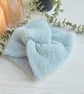 Knitted Headband Earwarmer Soft Alpaca Silk Morning Dew Ready Made