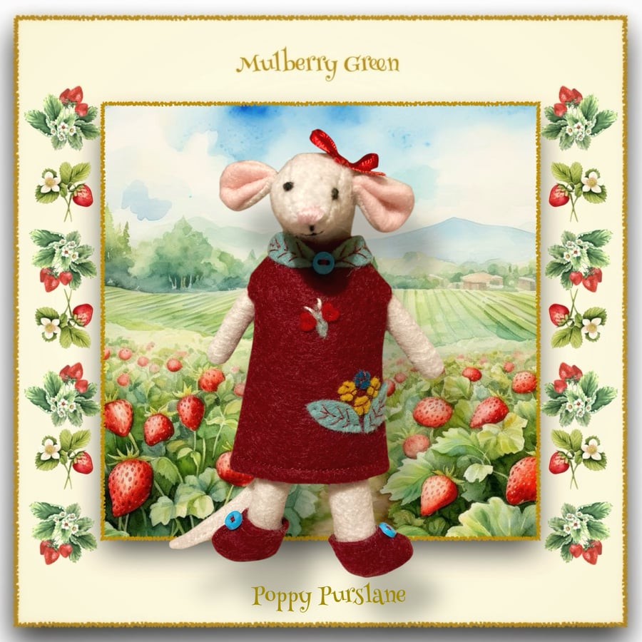 Poppy Purslane - a Little Nipper from Mulberry Green 