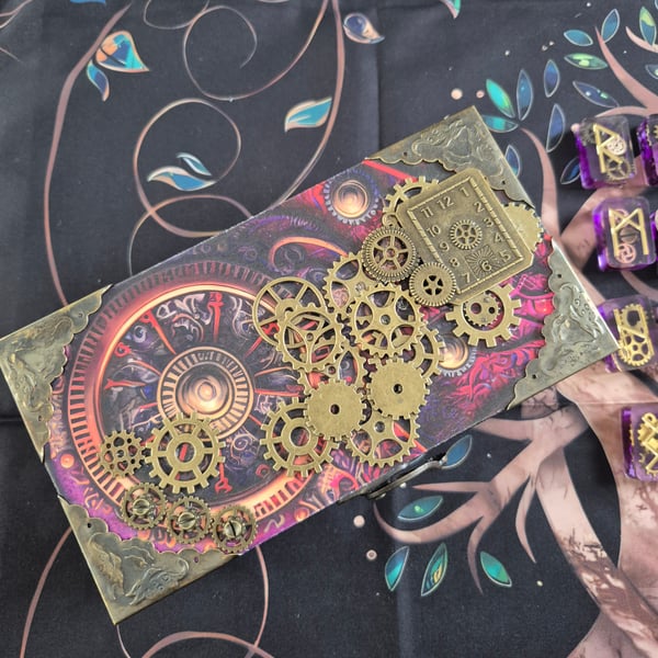 Elder Futhark Rune Set In Decorative Box 