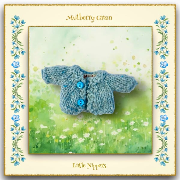 Little Nippers Blue Cardigan 