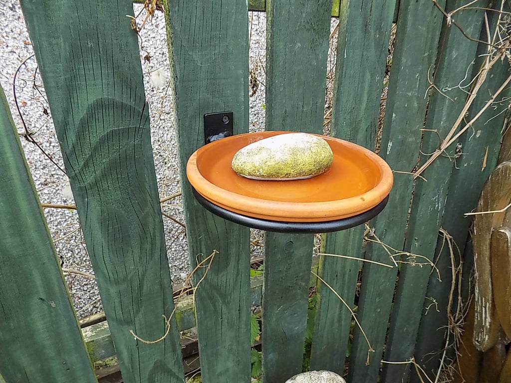 6 inch Terracotta Bird Bath...............................With FREE Fitting Kit