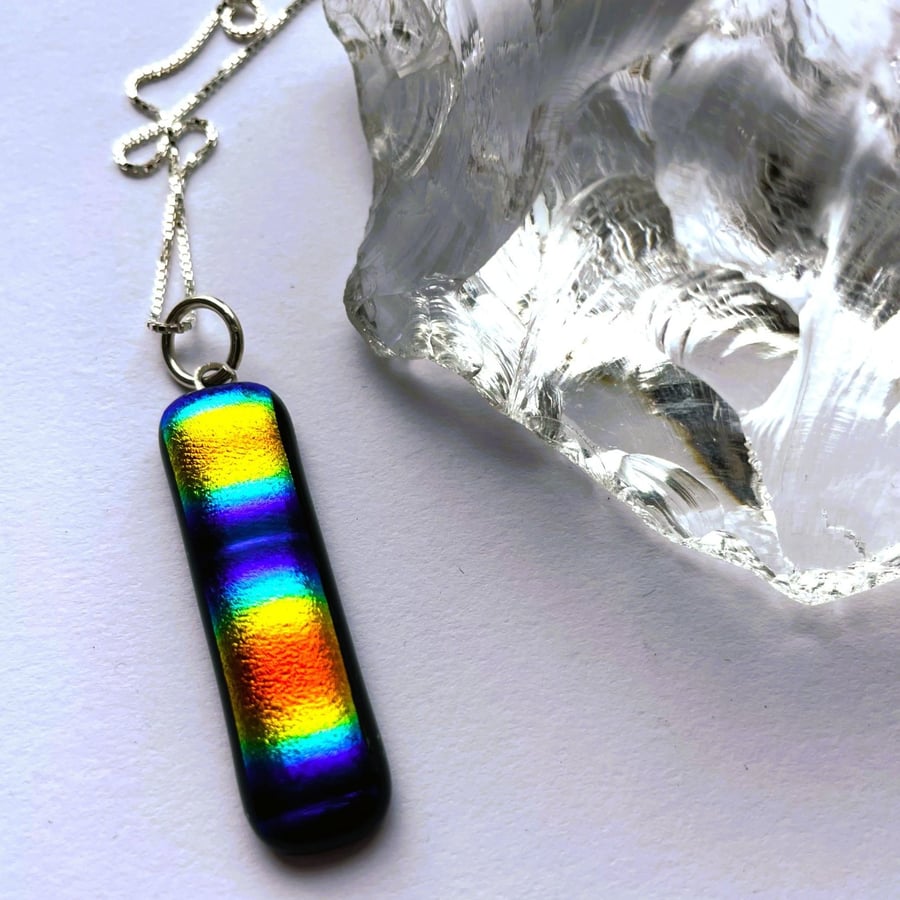 Glass Rainbow Pendant
