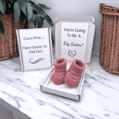 You're Going To Be A Big Sister - Pregnancy Announcement Gift 