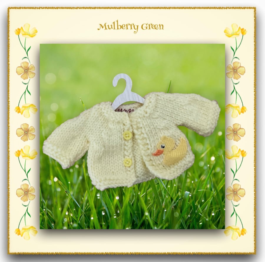 Little Duckling Cardigan 