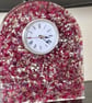 Arch shape petal resin clock- home decor  - Image 2