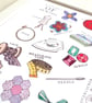 Sewing Alphabet Art Print - Image 2