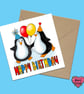 Penguin Children's Birthday Card - Image 3