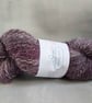 Purple Grey Handspun Wool Yarn - Image 2