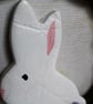 Easter Spring Rabbit Floral Wreath (L) - Image 2