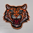 Fierce Tiger Roar – Bold Embroidered Patch