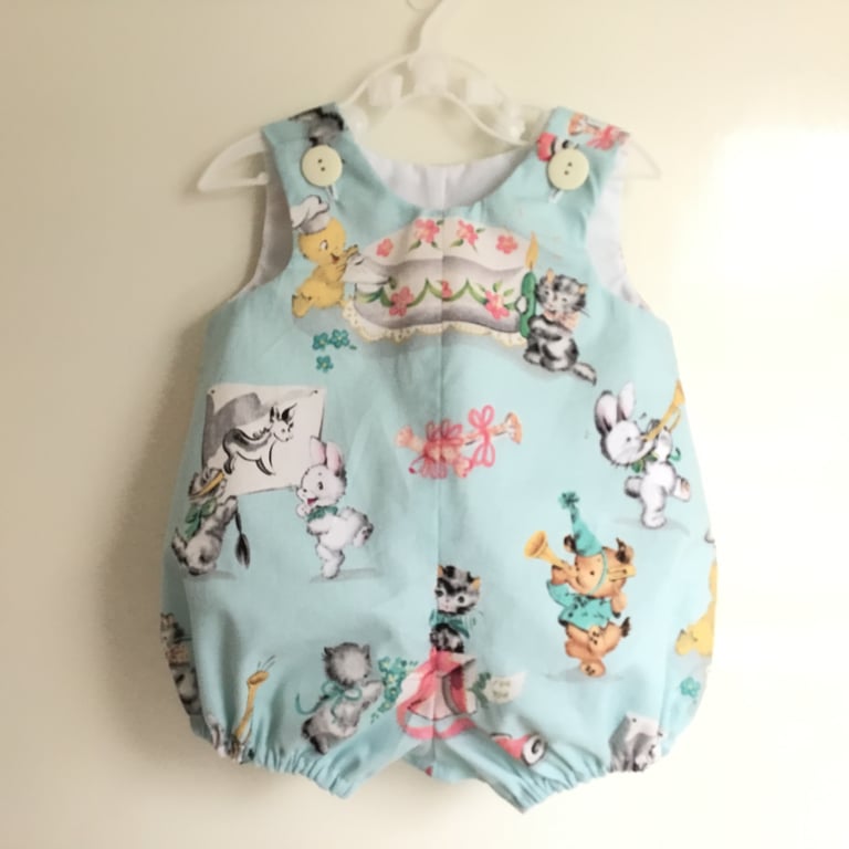 New Baby Bubble Romper, cute Shower gift, new baby gift, 0-3 months