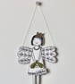 'Mistletoe Fairy' - Hanging Decoration - Image 3